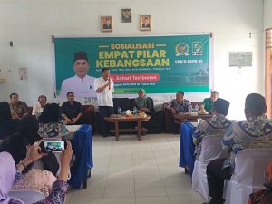 Anggota MPR RI Fraksi PKB H Ashari Tambunan Sosialisasi Empat Pilar Kebangsaan di Depan Ratusan Guru SMP Negeri