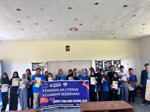 Dosen FEB UMA Sosialisasi Literasi Keuangan Sederhana bagi Siswa SMK Wira Kesuma Jaya