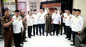 Kakanwil Kemenagsu dan Katim Silaturahmi ke Kejatisu