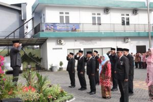 Kanwil Kemenag Sumut Gelar Upacara HUT Ke-80 RI, Sejumlah ASN Terima Satyalancana