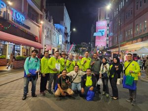 UMA Aktif Meriahkan Car Free Night Kota Medan Sambut HUT Ke-80 RI