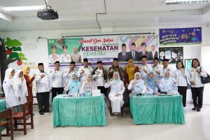 Kakanwil Kemenagsu Tinjau Cek Kesehatan Gratis di MAN 2 Labura
