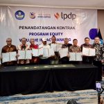 Rektor USU Tandatangani Program Equity 2025 World Class University