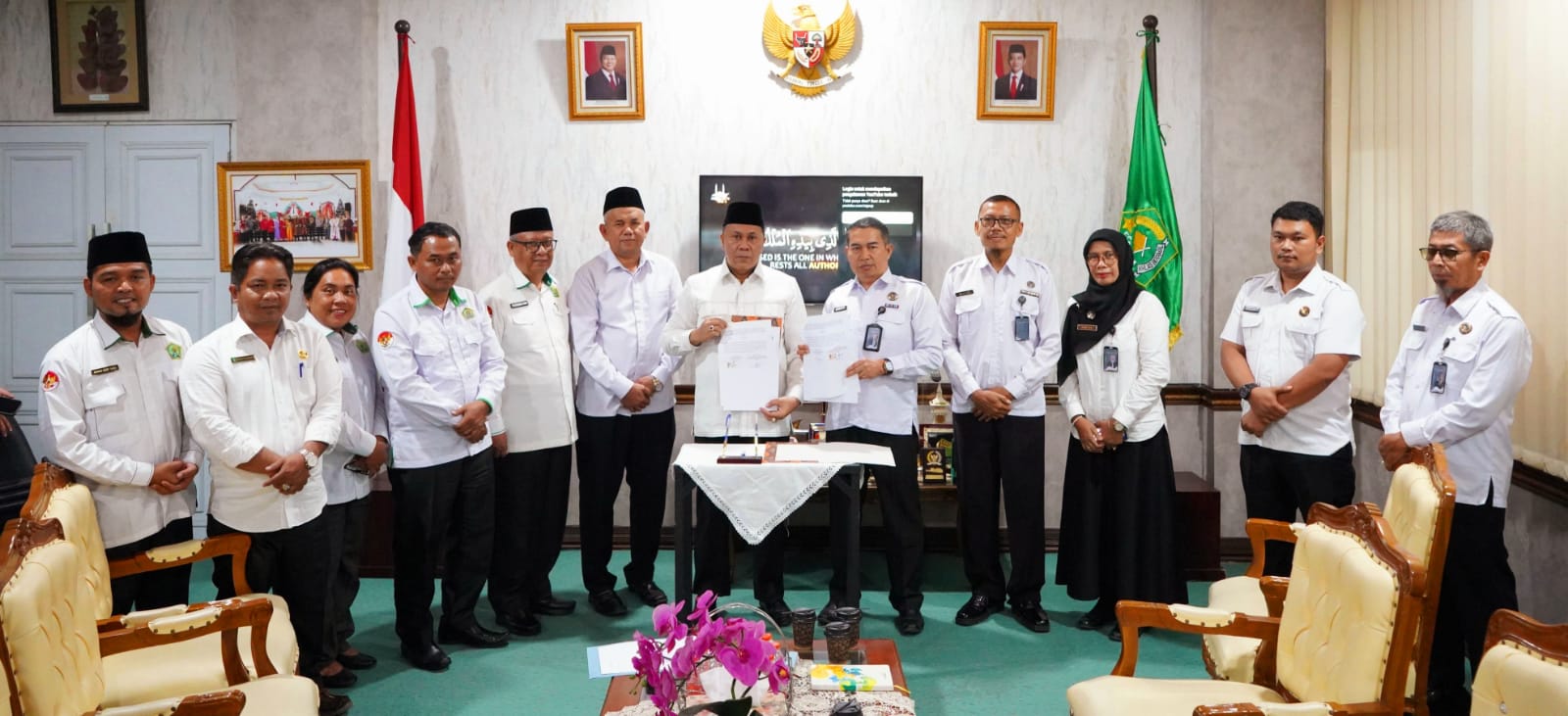 Kanwil Kemenagsu dan Balai Pemasyarakatan Kelas I Medan Jalin Kerjasama
